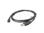 LANBERG KABEL USB 2.0 MICRO AM-MBM5P 1M, CZARNY